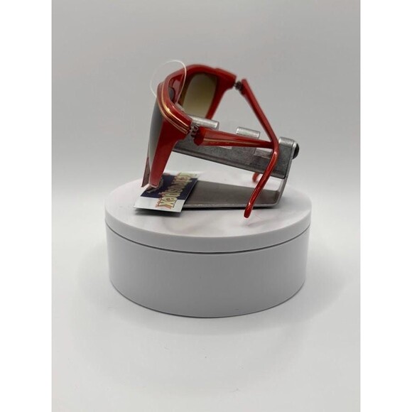 NWT Vintage Cebe Sport Sunglasses | Model 1936F | Red/Gold | Made in France - Picture 5 of 10